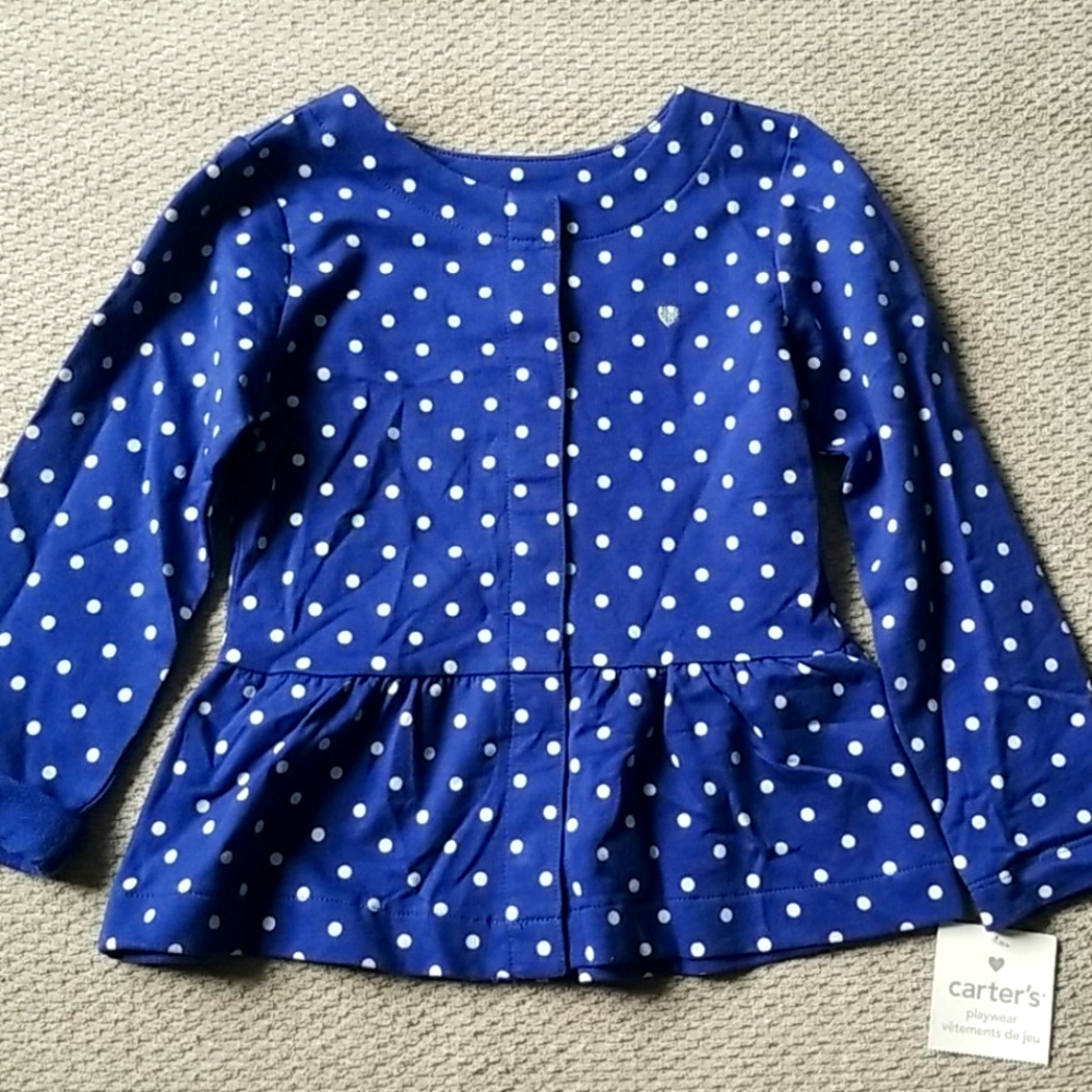 BNWT Carters Oshkosh girls size 5 tunic